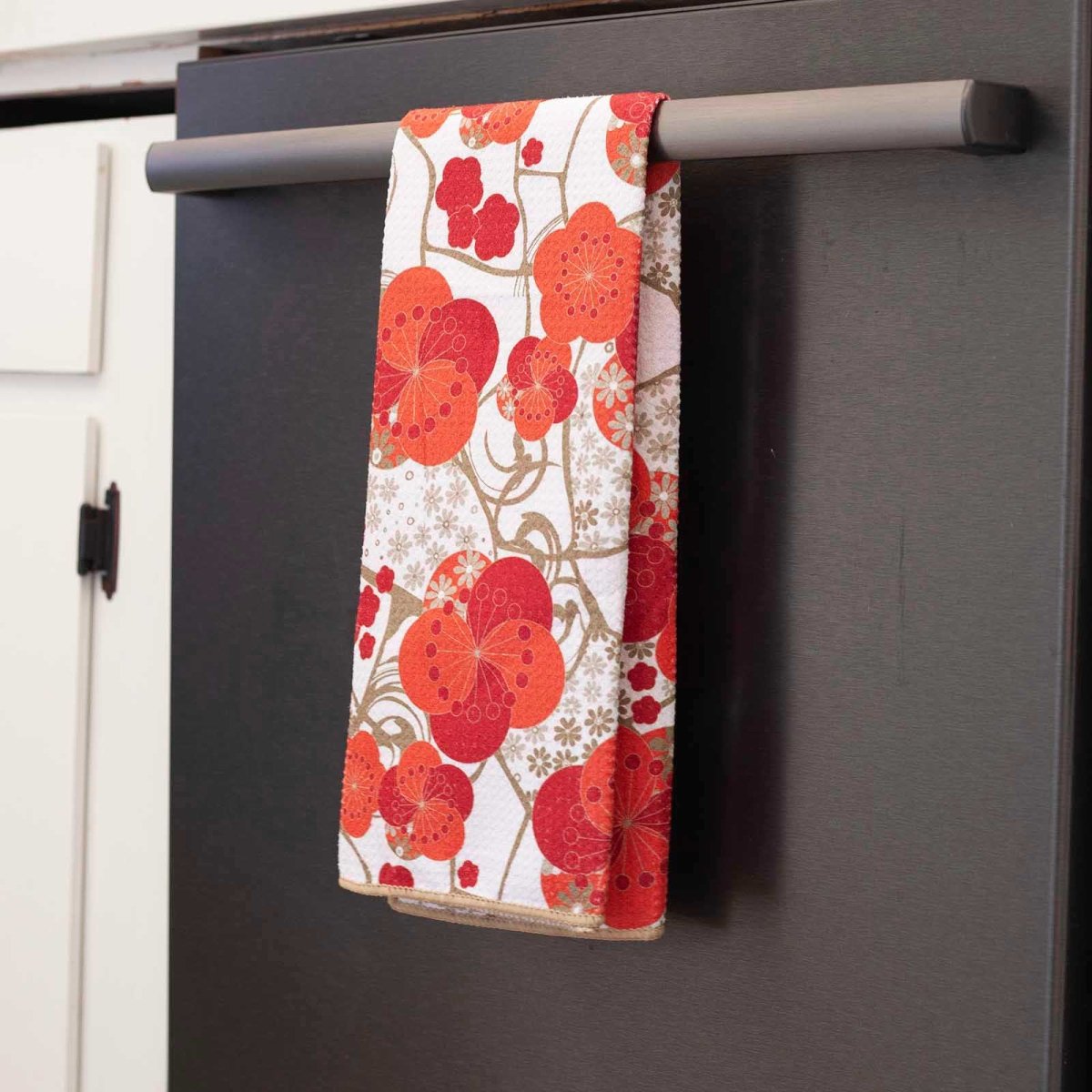 Kintsugi blu Kitchen Tea Towel Kitchen Towel - rockflowerpaper