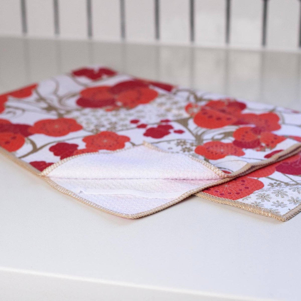 Kintsugi blu Kitchen Tea Towel Kitchen Towel - rockflowerpaper