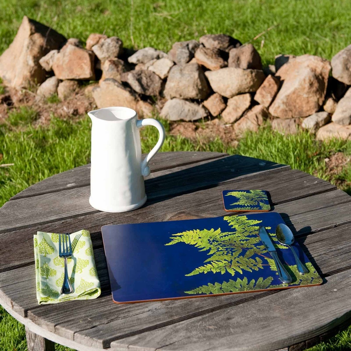 Lady Fern Art Placemats - Set of 4 Placemat - rockflowerpaper