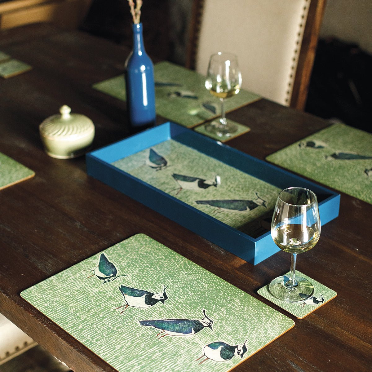 Lapwings Placemat Set 4 Placemat - rockflowerpaper