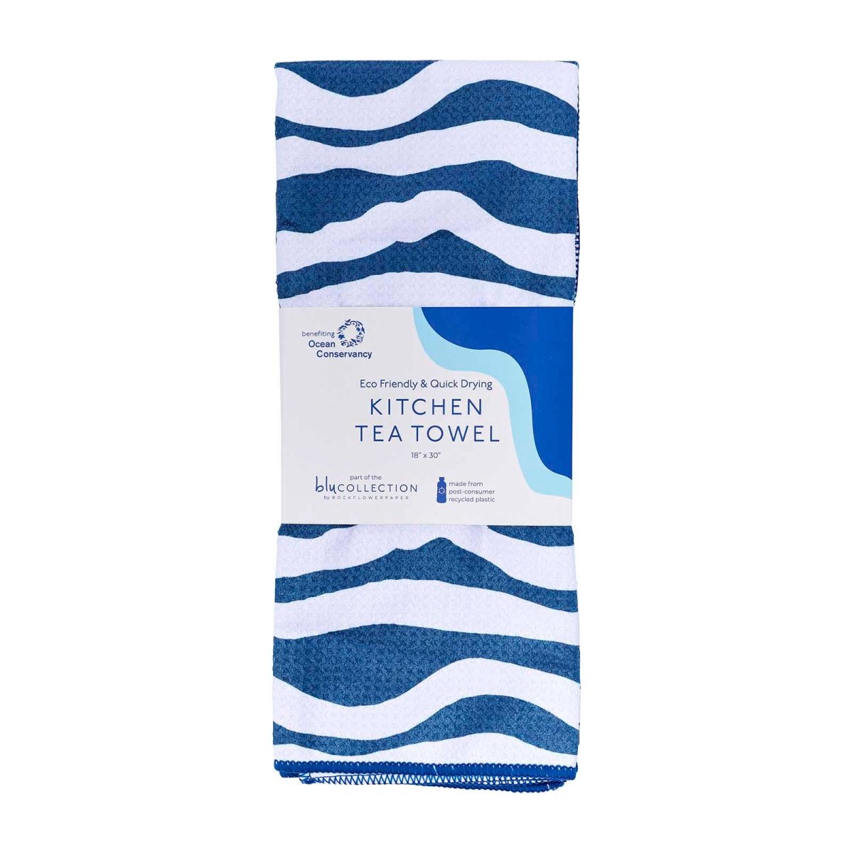 Lilou blu Kitchen Tea Towel Kitchen Towel - rockflowerpaper