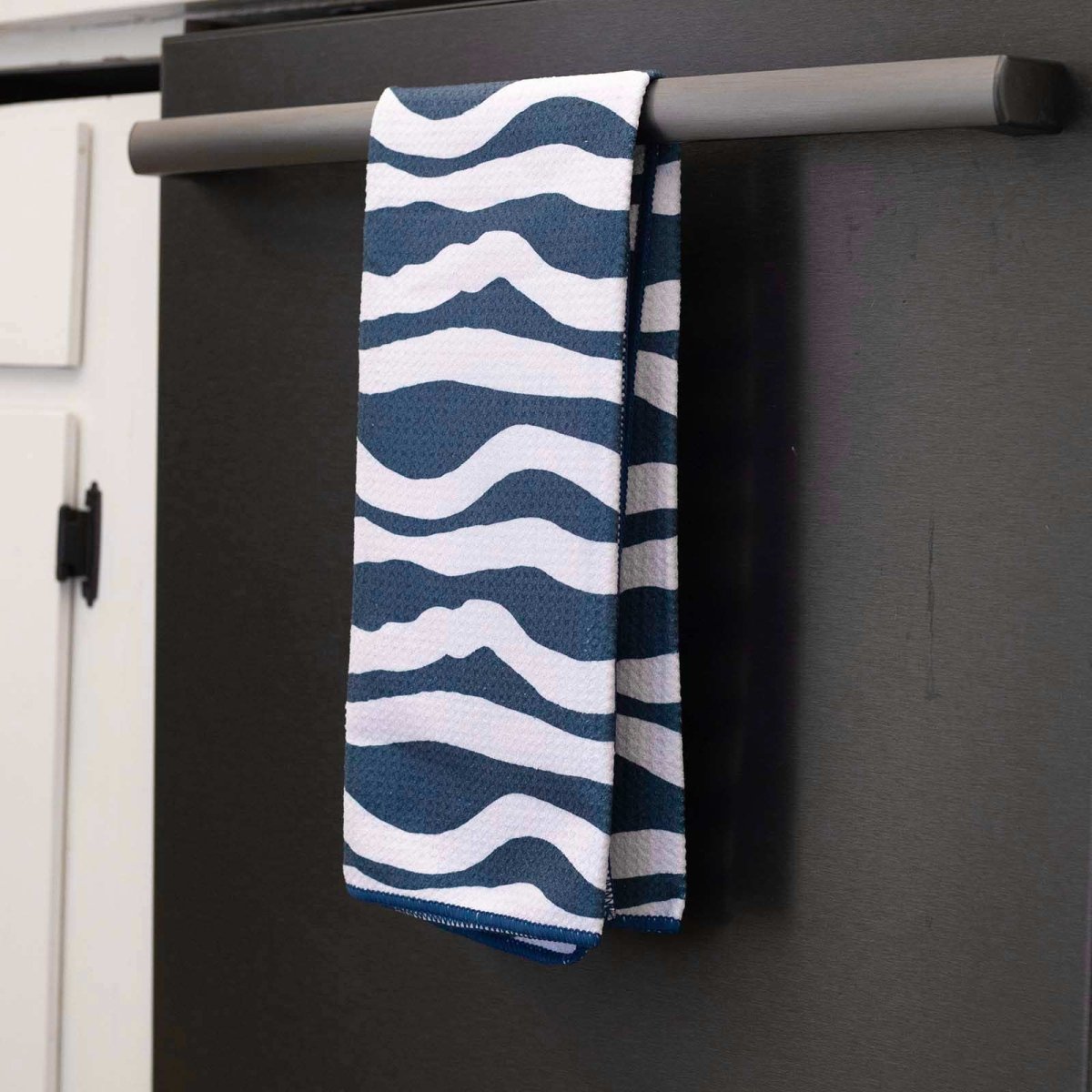 Lilou blu Kitchen Tea Towel Kitchen Towel - rockflowerpaper