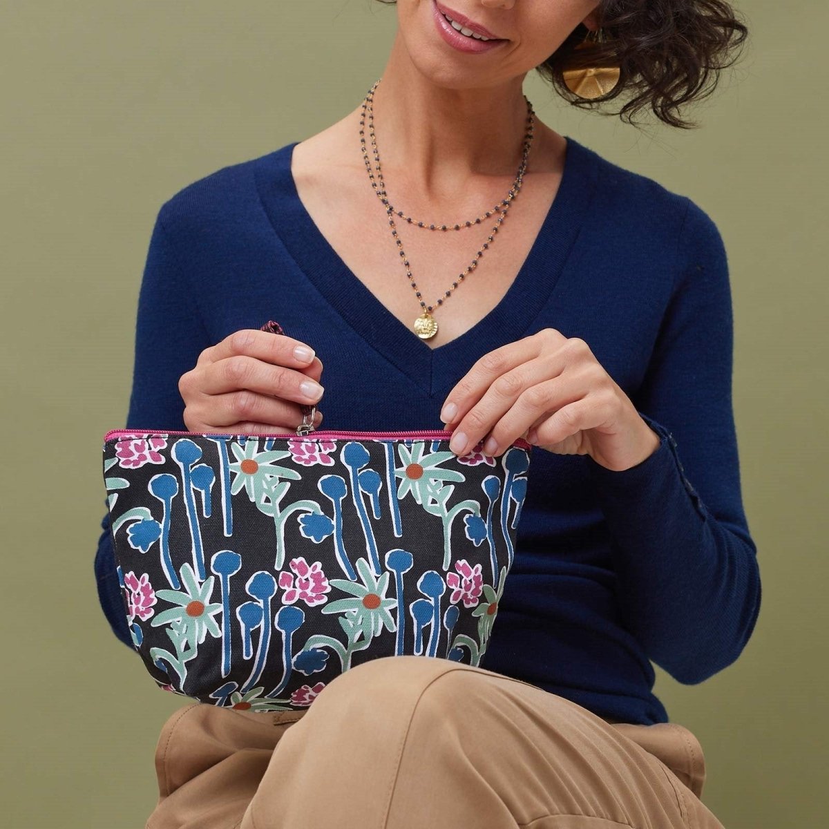Miranda Medium Relaxed Pouch Pouch - rockflowerpaper