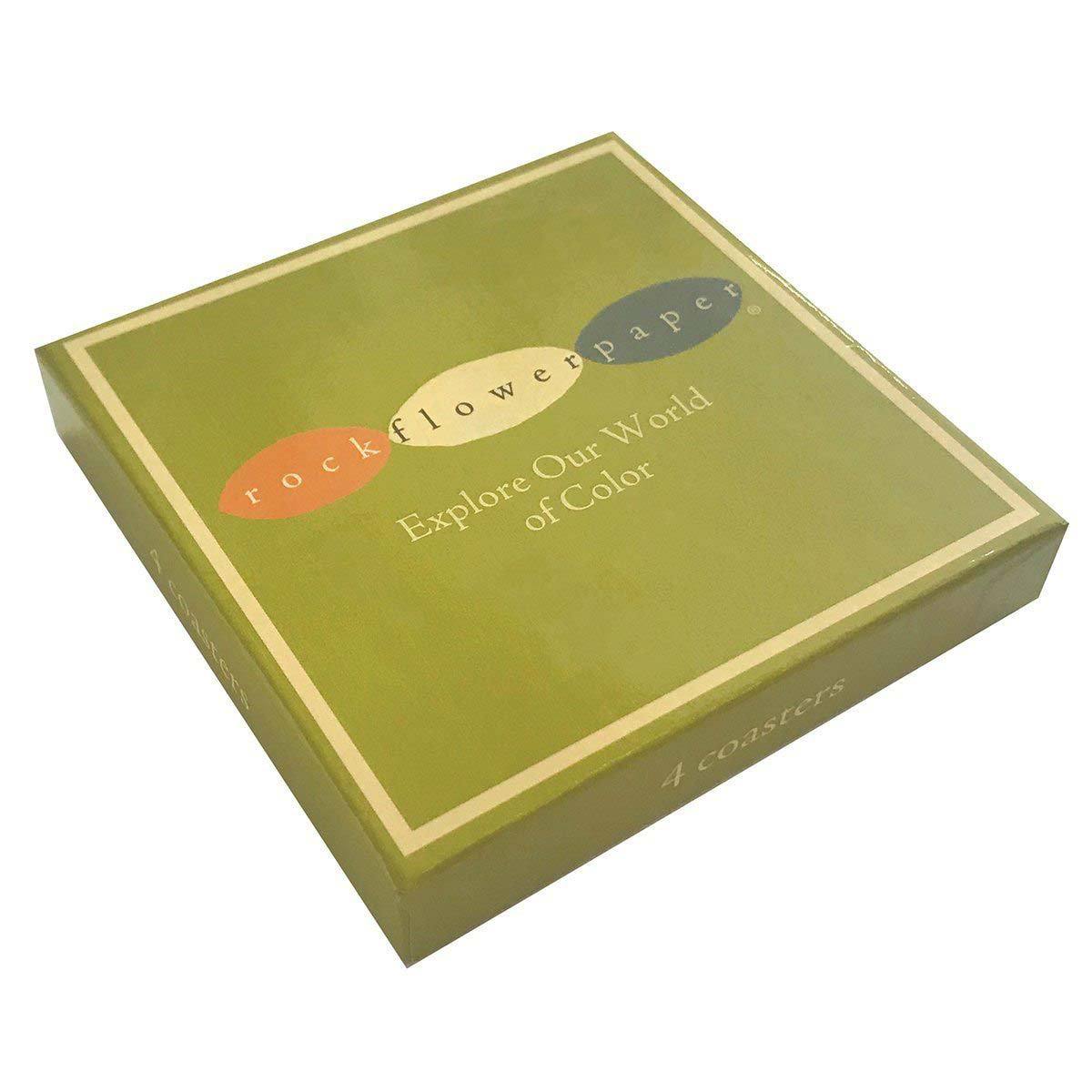 Open Sail Square Art Coasters - Set of Four Coaster - rockflowerpaper