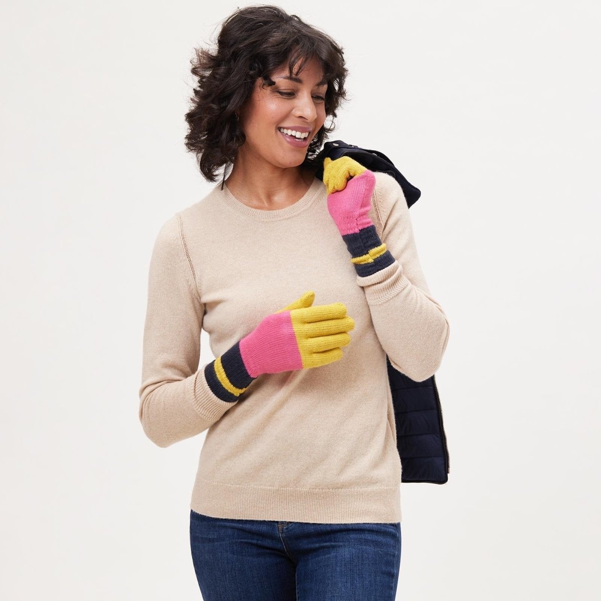 Paddington Yellow Knit Gloves Gloves - rockflowerpaper