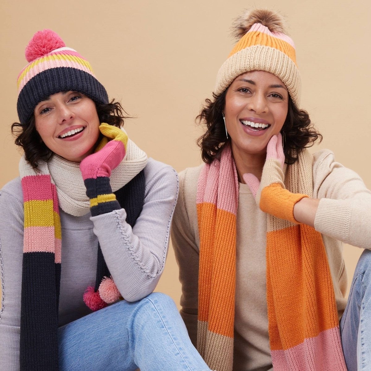 Paddington Yellow Knit Gloves Gloves - rockflowerpaper