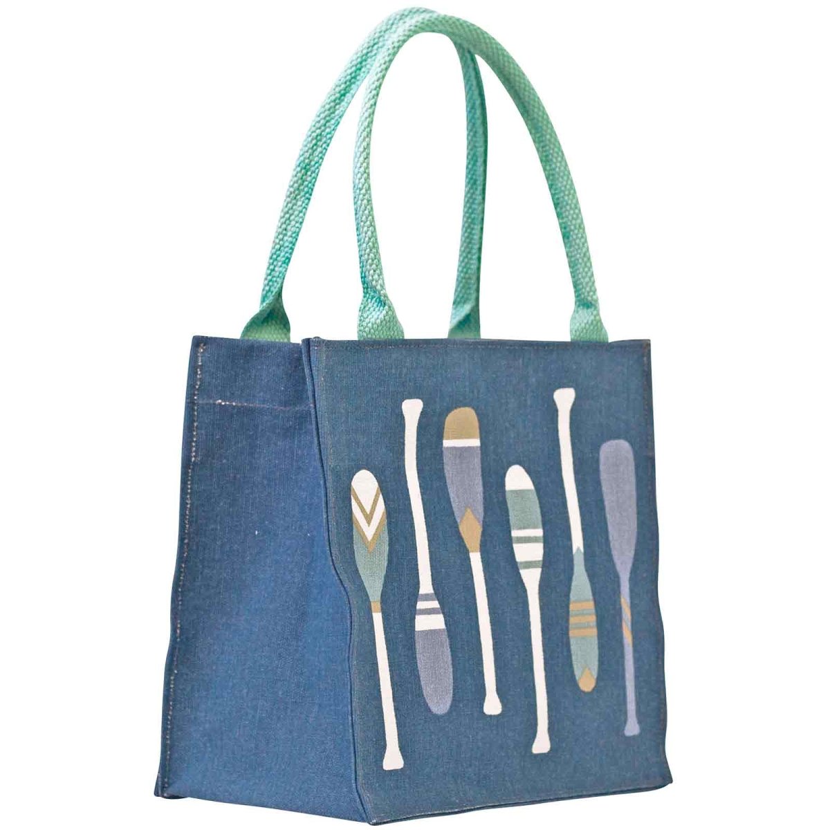 Paddles Blue Itsy Bitsy Gift Bag - rockflowerpaper