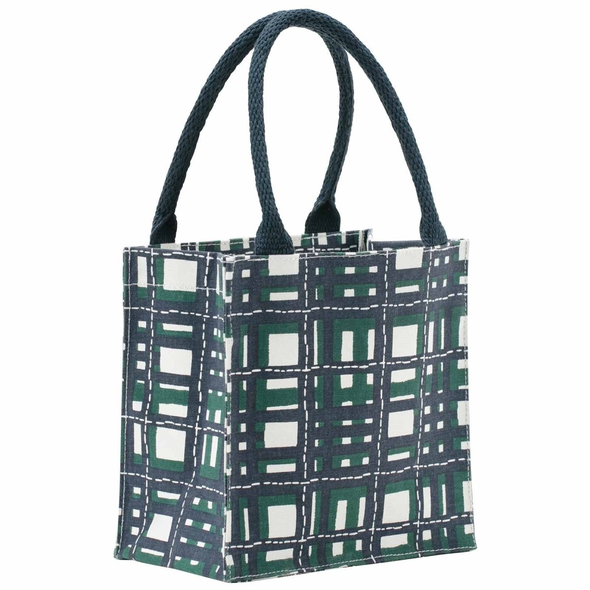 Plaid Green Itsy Bitsy Gift Bag Gift Bag - rockflowerpaper