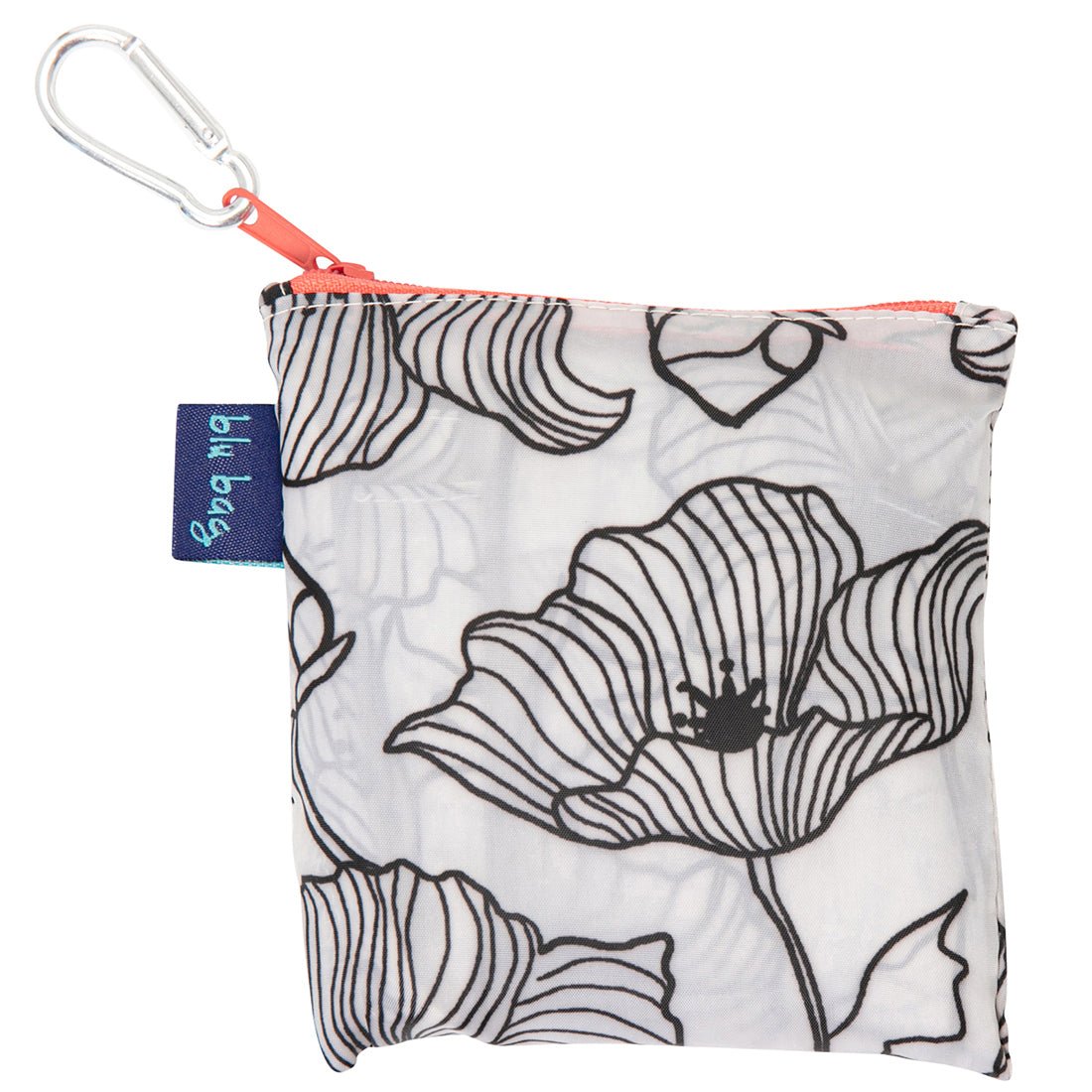 Poppy Blu Bag Reusable Shopping Bag - Machine Washable Reusable Shopping Bag - rockflowerpaper