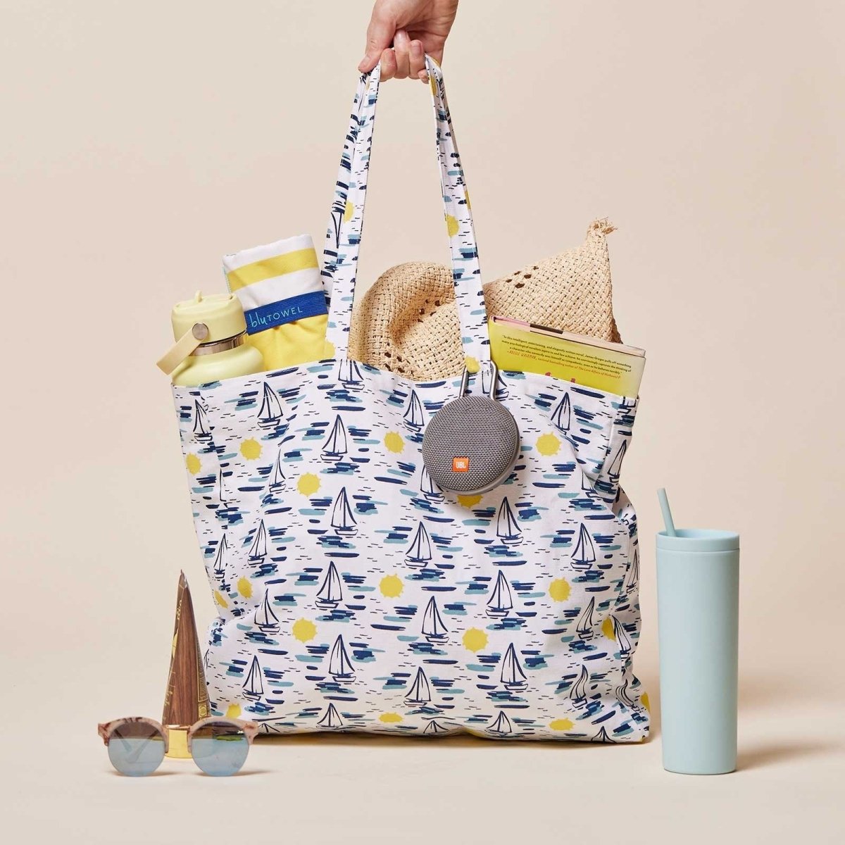 Sails Little Shopper Tote Bag Tote - rockflowerpaper