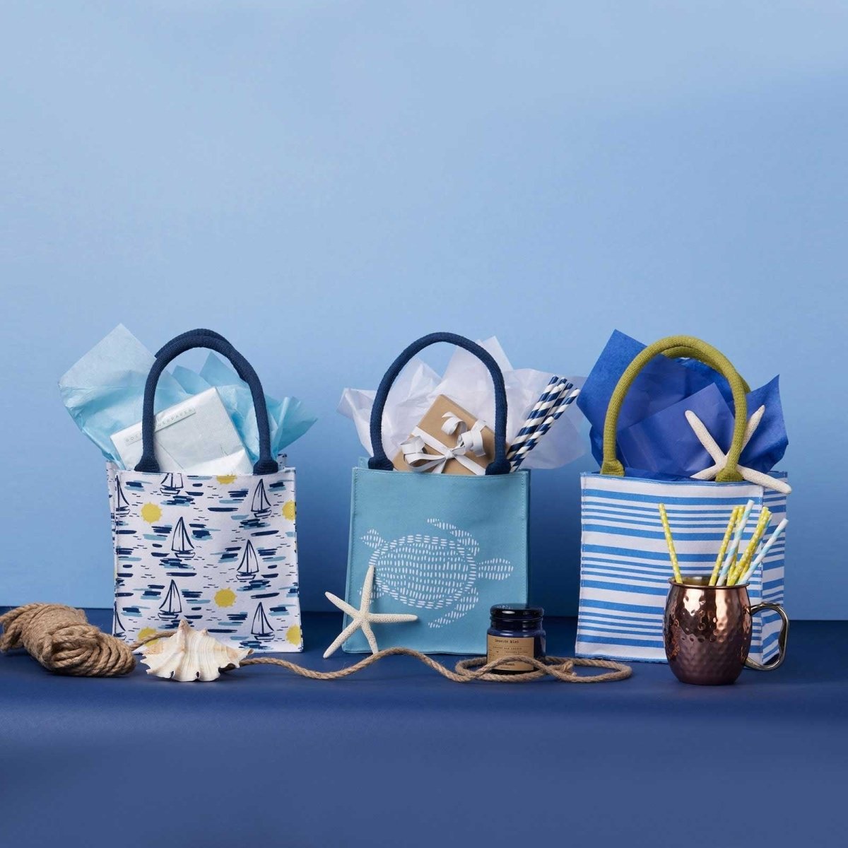 Sails Reusable Itsy Bitsy Gift Bag Gift Bag - rockflowerpaper