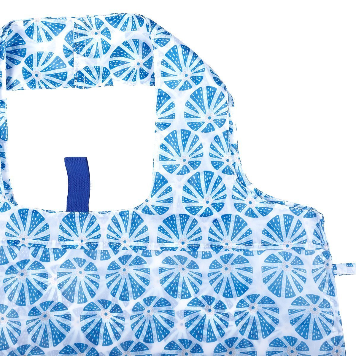Sea Urchin Blue Blu Bag Reusable Shopping Bag - Machine Washable Reusable Shopping Bag - rockflowerpaper