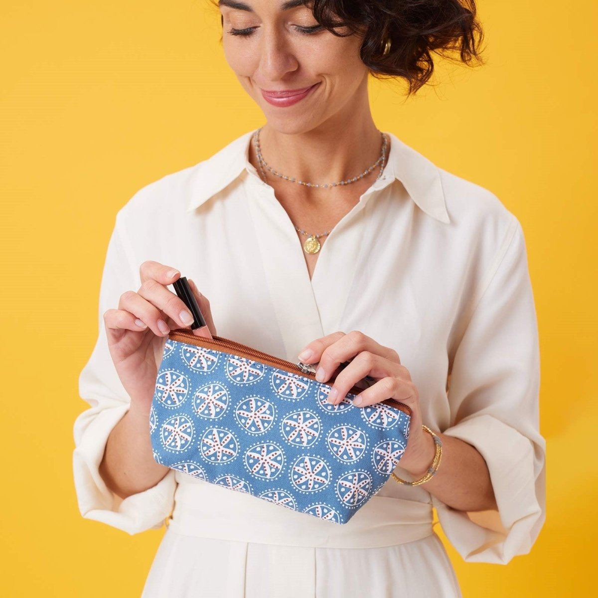 Seed Pods Small Relaxed Pouch Pouch - rockflowerpaper