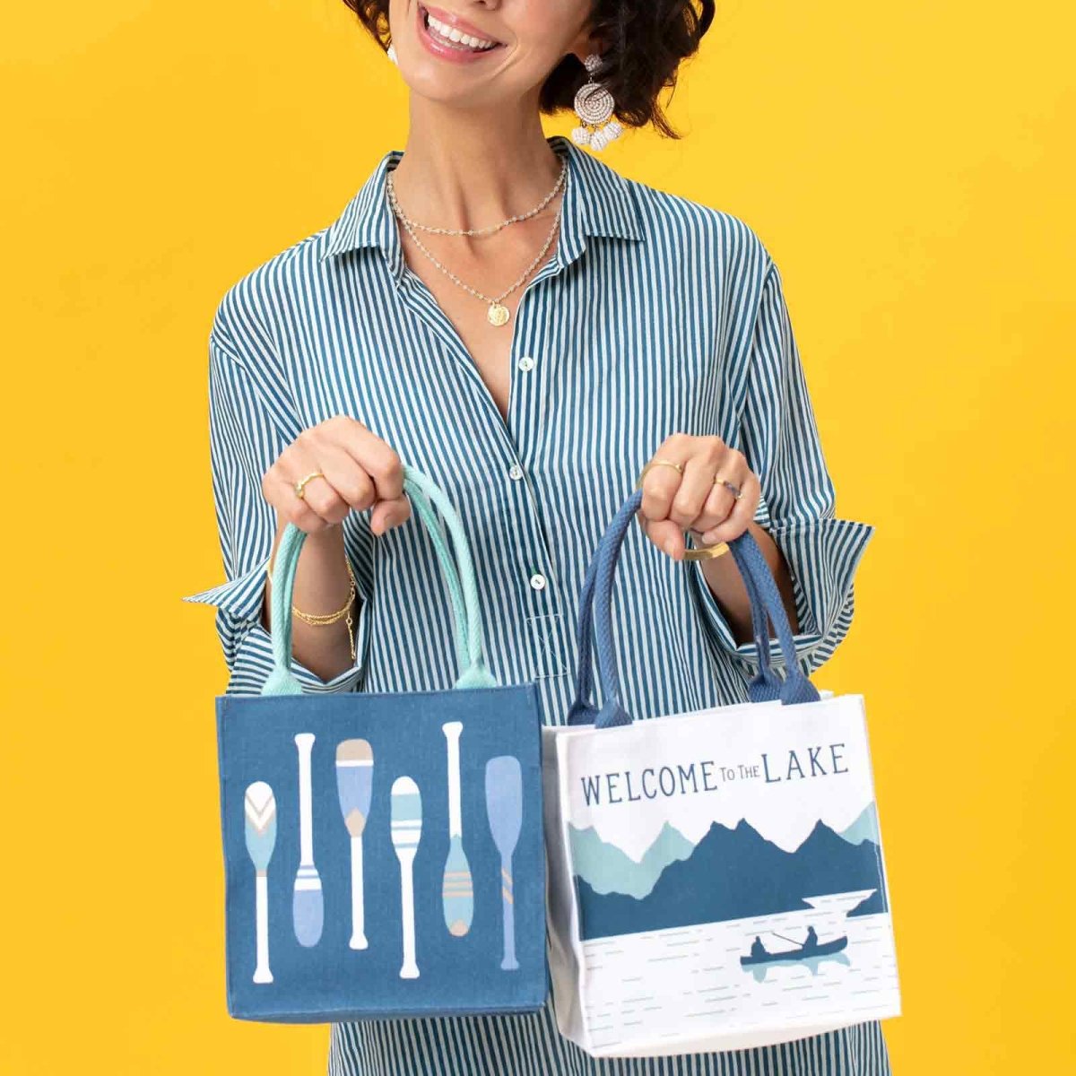 Welcome To The Lake Itsy Bitsy Gift Bag - rockflowerpaper