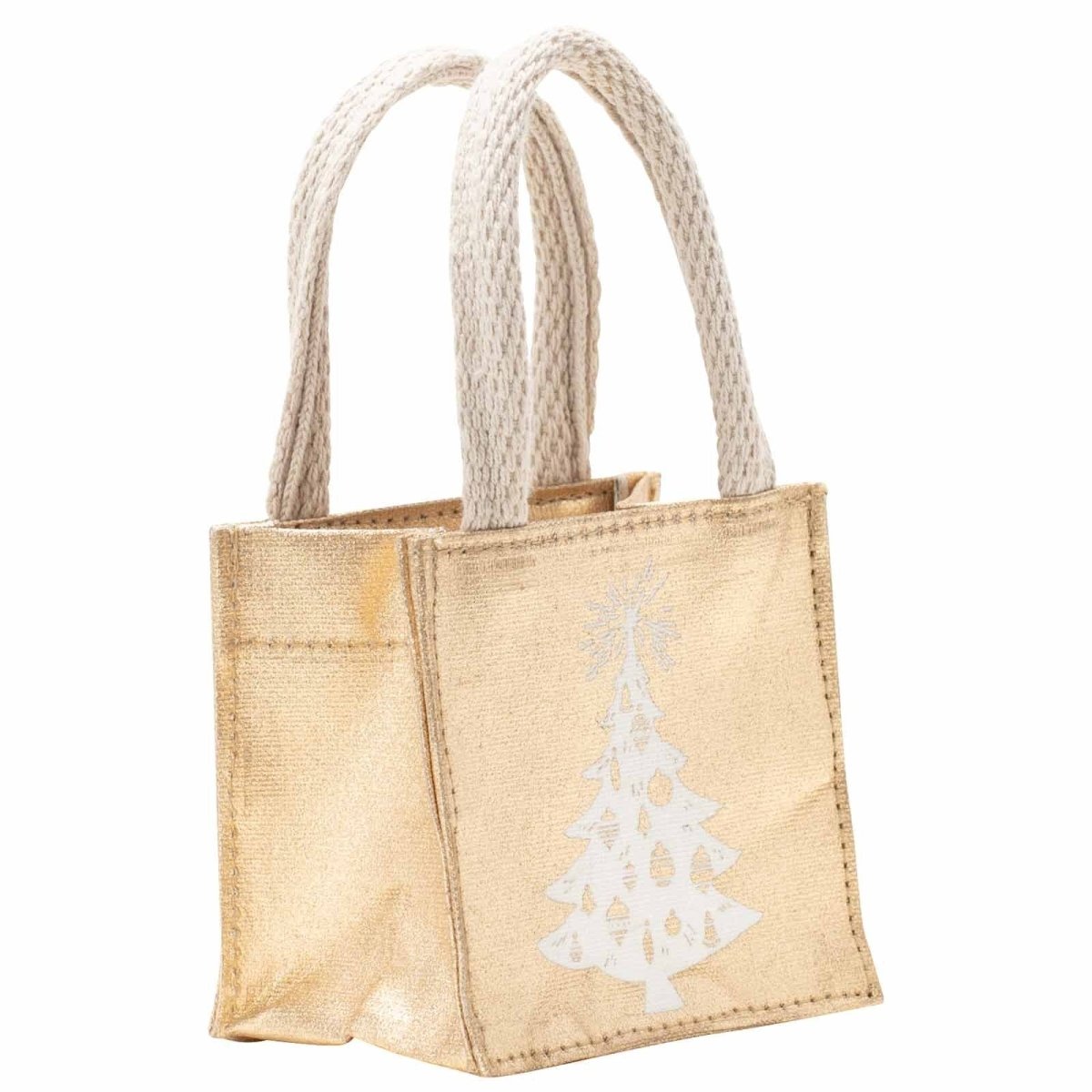 Winter White Tree Small Itsy Bitsy Gift Bag Gift Bag - rockflowerpaper