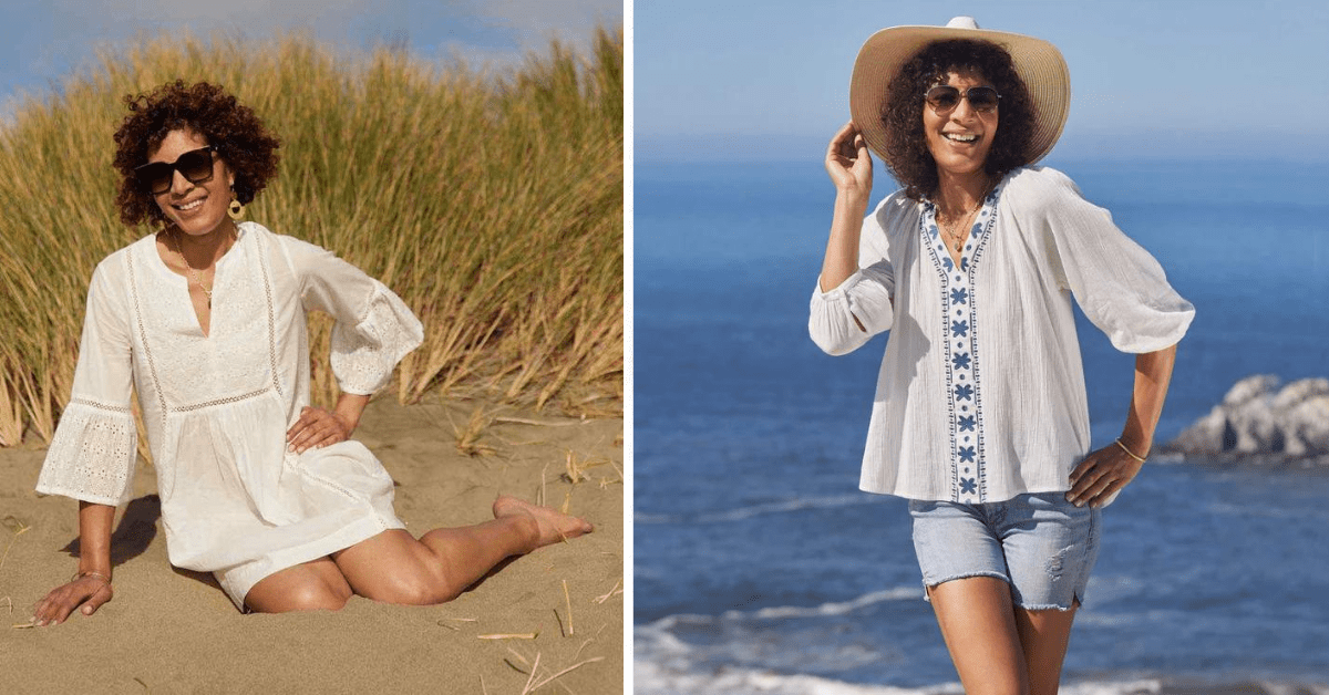 How to Style Your Beach Cover-Ups - 7 Creative Ideas - rockflowerpaper