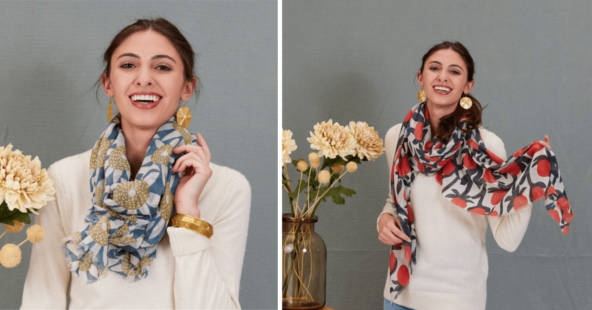 Unveiling Our Latest Styles: A Scarf Tutorial for Fashion Forward Individuals - rockflowerpaper