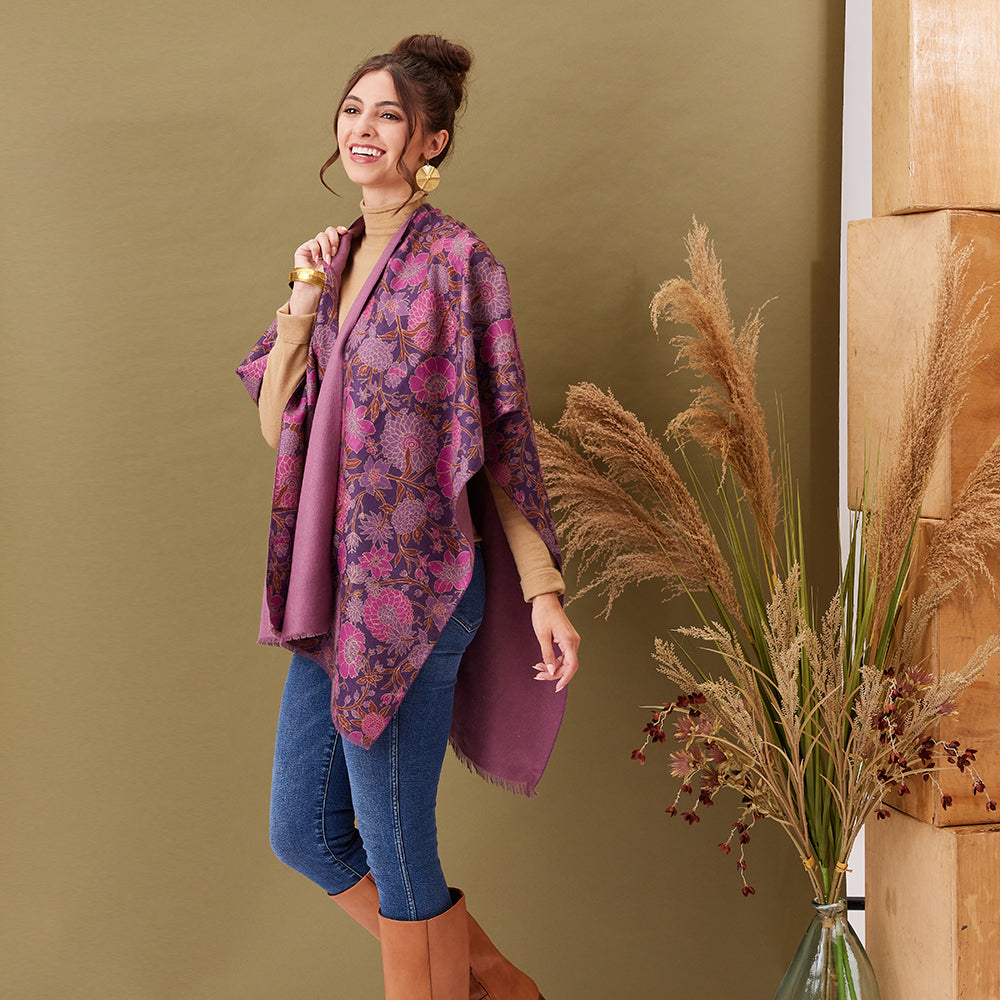 Capri Plum Kimono Kimono - rockflowerpaper