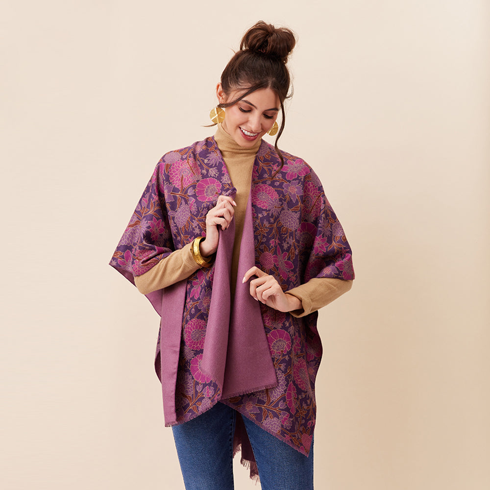 Capri Plum Kimono Kimono - rockflowerpaper