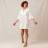 Melony White Eyelet Beach Dress Dress - rockflowerpaper