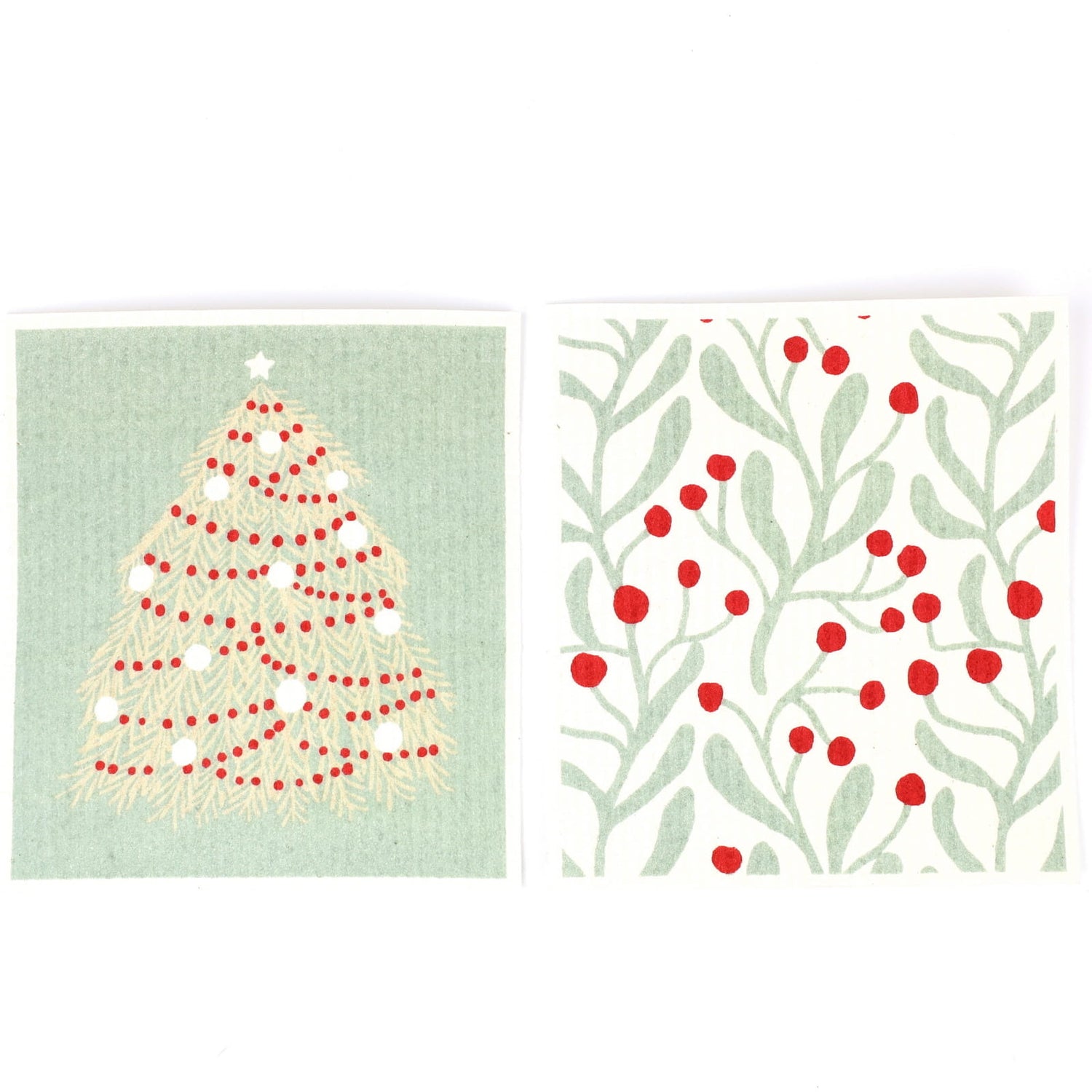 Filigree blu Eco Sponge Cloths (Set of 2)