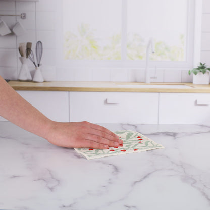 Filigree blu Eco Sponge Cloths (Set of 2)