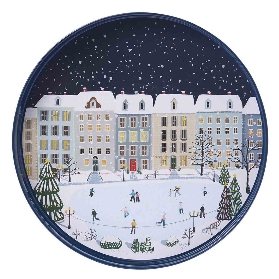 Holiday in the Park 15 Inch Round Tray Tray - rockflowerpaper