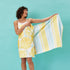 Lemon Slices Reversible Eco Beach Towel Beach Towel - rockflowerpaper