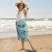 Marine Turtle Reversible Eco Beach Towel