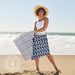 Sailboats Reversible Eco Beach Towel
