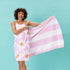 Callie Reversible Eco Beach Towel Beach Towel - rockflowerpaper