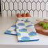 Hydrangea Blue blu Kitchen Tea Towel Kitchen Towel - rockflowerpaper