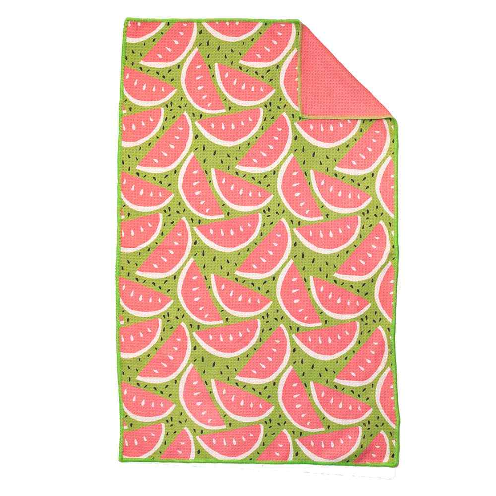 Watermelon Party blu Kitchen Tea Towel Kitchen Towel - rockflowerpaper