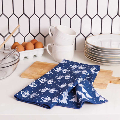 Nordic Mugs  Eco Kitchen Tea Towel