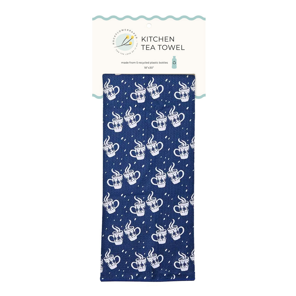 Nordic Mugs  Eco Kitchen Tea Towel
