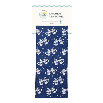 Nordic Mugs  Eco Kitchen Tea Towel