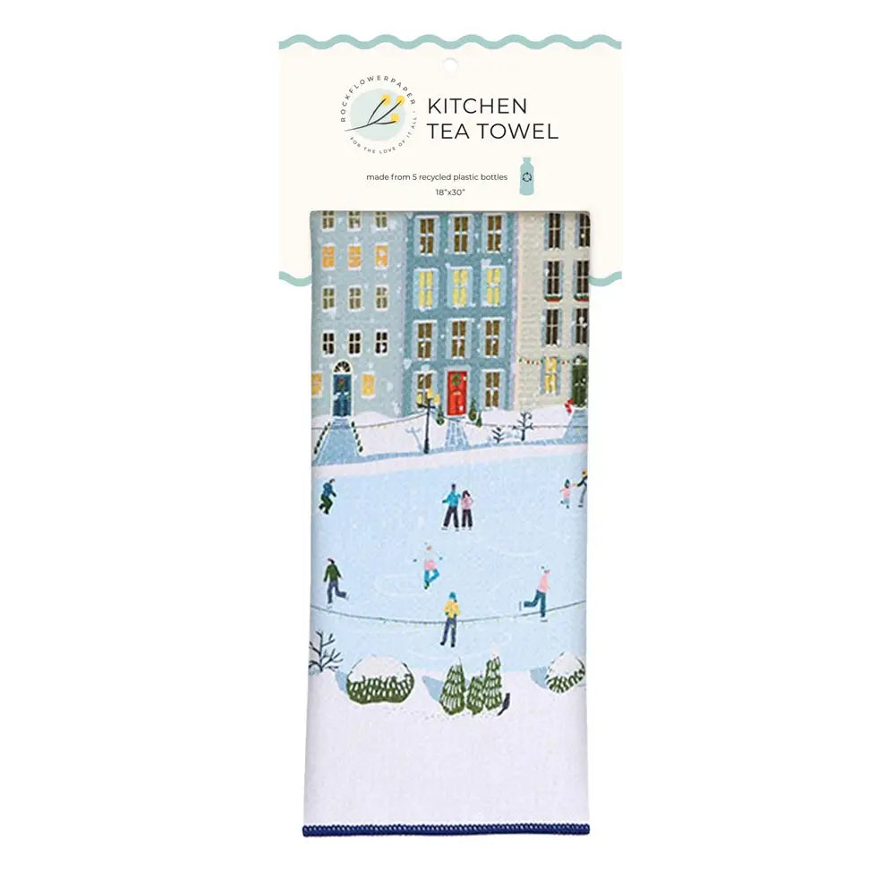 Holiday In The Park  Eco Kitchen Tea Towel