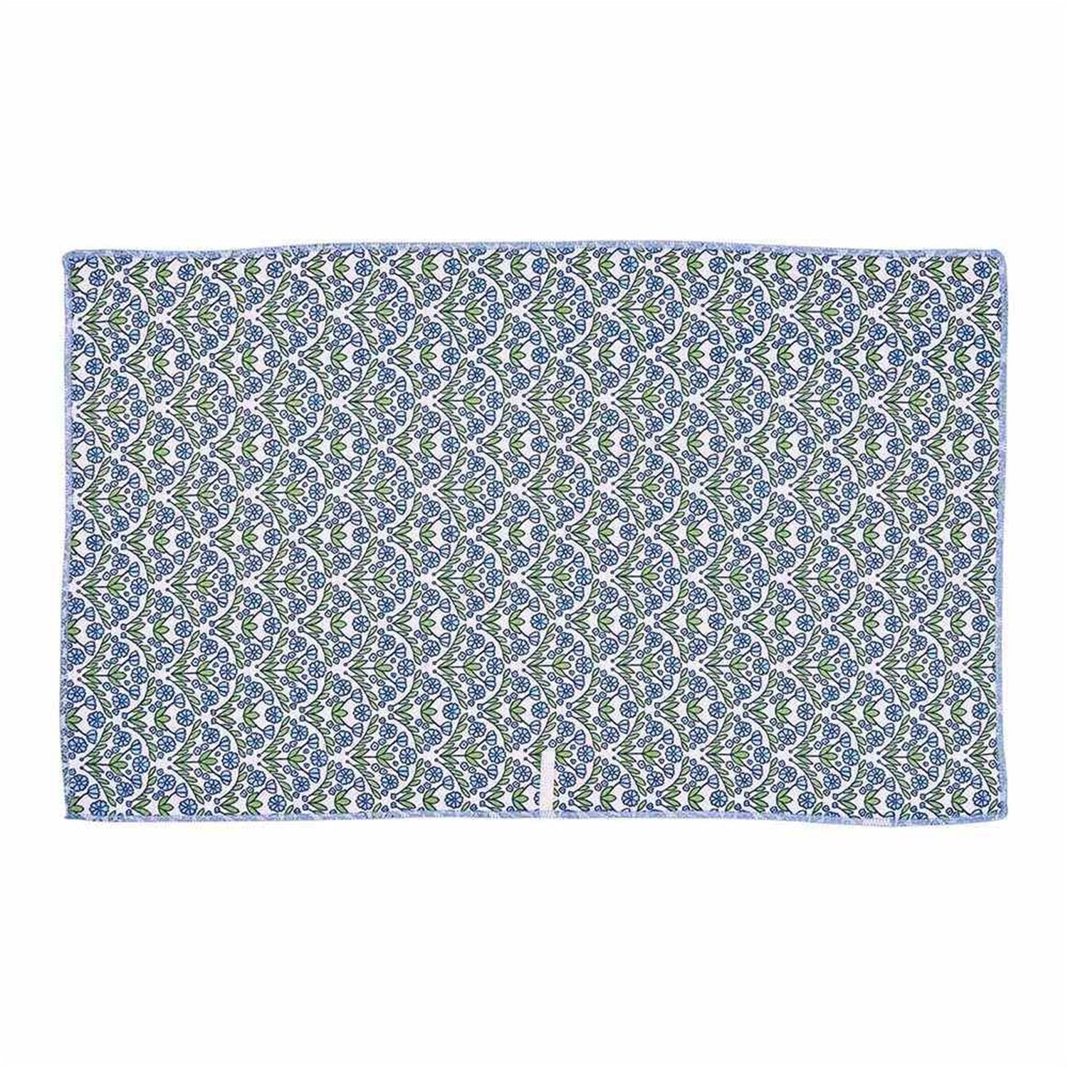 Blaire Blue blu Kitchen Tea Towel-Double-Sided Print Kitchen Towel - rockflowerpaper