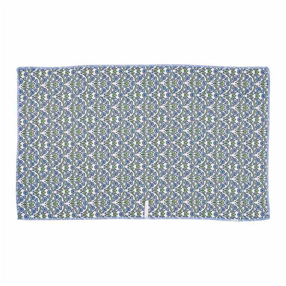 Blaire Blue blu Kitchen Tea Towel-Double-Sided Print Kitchen Towel - rockflowerpaper