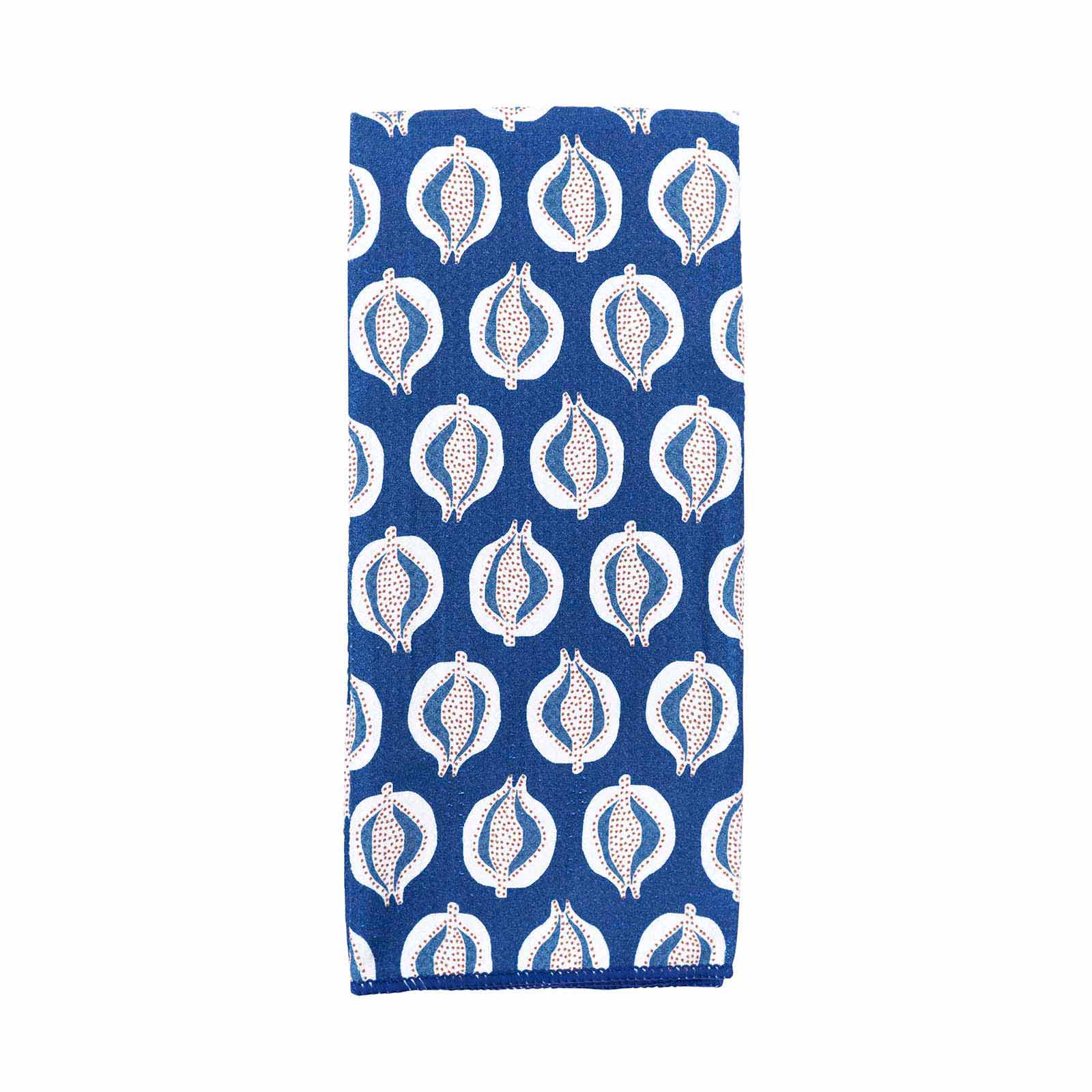 rockflowerpaper Blueberry Bush Printed Tea Towel