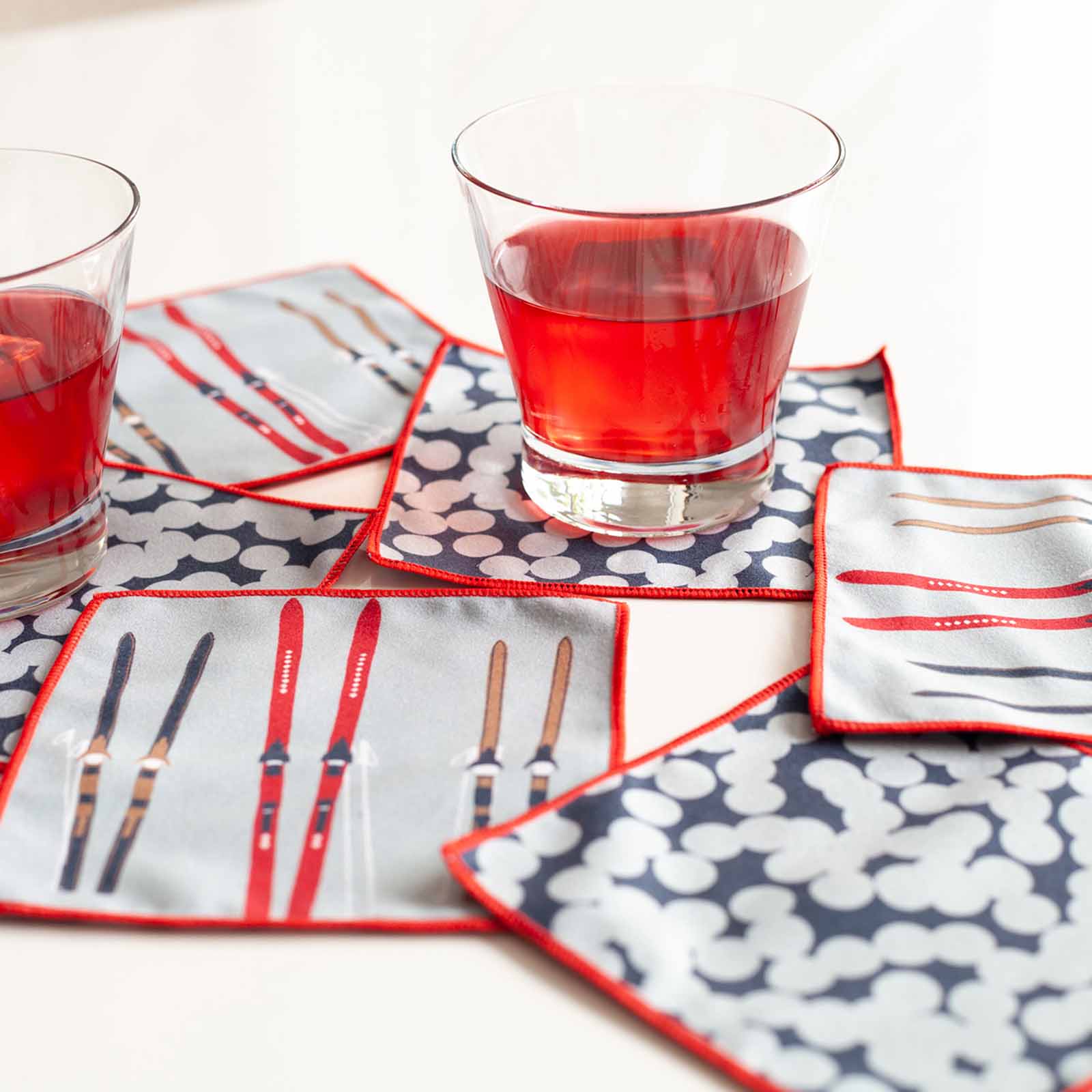 Olives blu Kitchen Reusable Cocktail Napkins (Set of 8) – rockflowerpaper  LLC