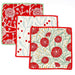 Camellia Bouquet Eco Dish Cloth (Set of 3)