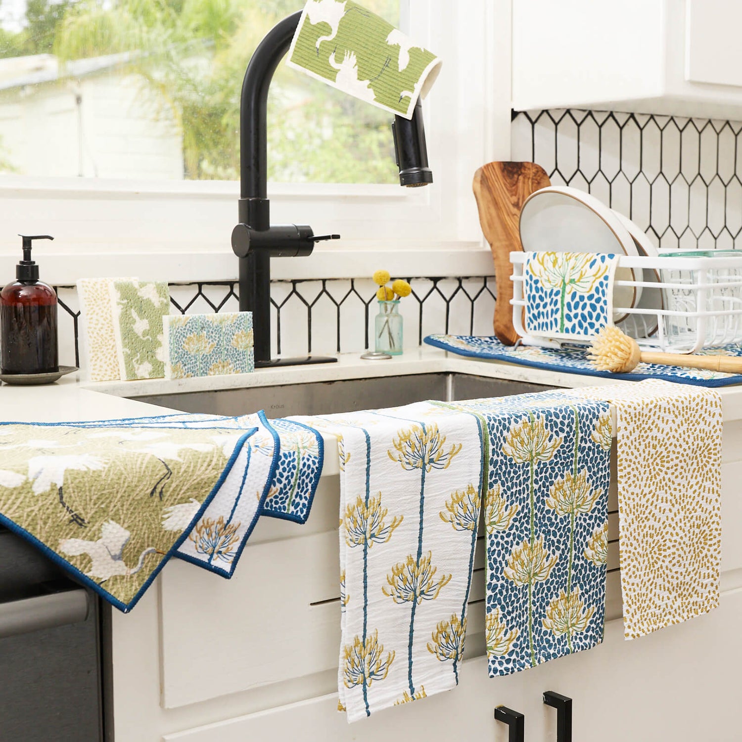 Egret &amp; Reed Eco Dish Cloth (Set of 3)