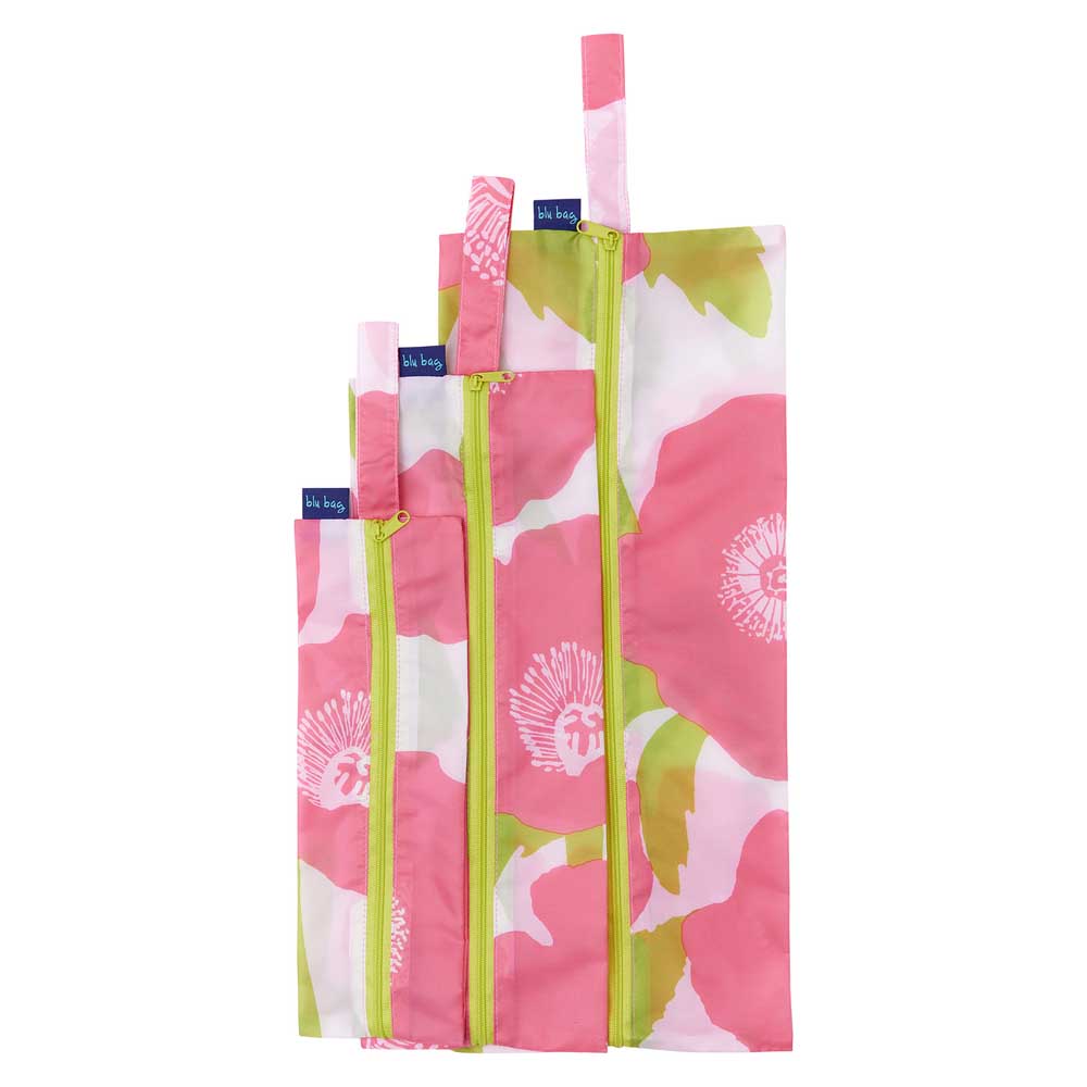 Poppies Pink Travel Cube Travel Cube - rockflowerpaper