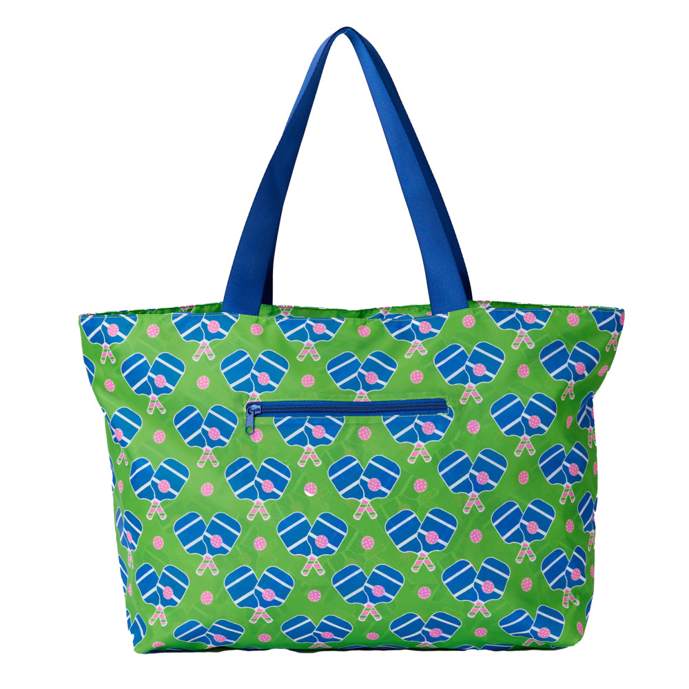 Pickleball Fun Splash Proof Beach Bag Travel beach bag - rockflowerpaper