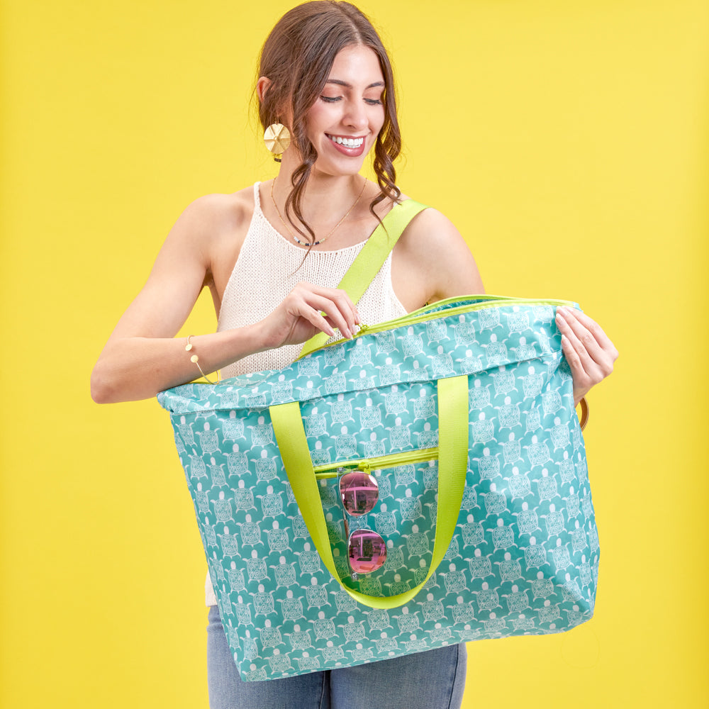 Sea Turtle Splash Proof Beach Bag Travel beach bag - rockflowerpaper