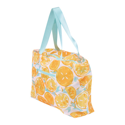 Lemon Slices Splash Proof Beach Bag Travel beach bag - rockflowerpaper