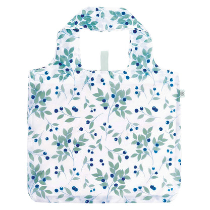 Blueberries blu Reusable Shopping Bag
