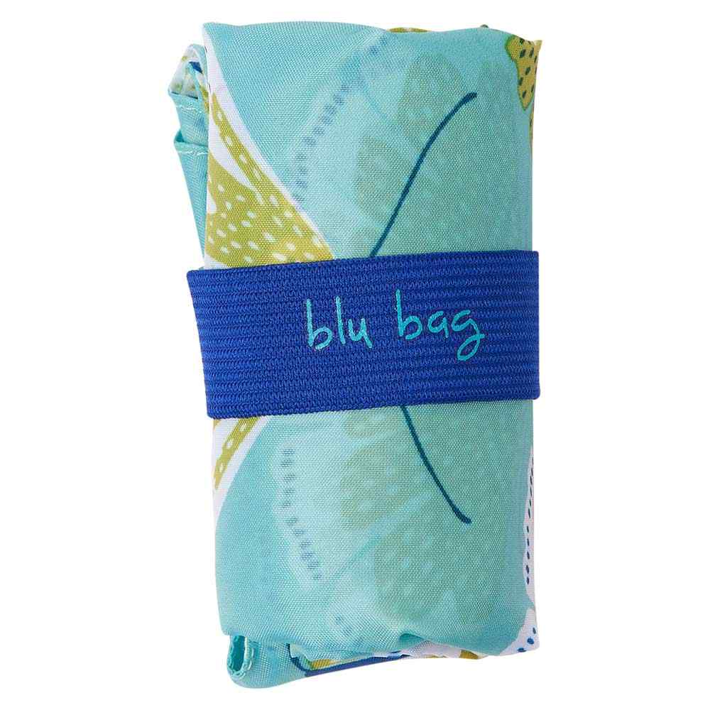 Moths blu Bag Reusable Shopping Bag-Machine washable Reusable Shopping Bag - rockflowerpaper