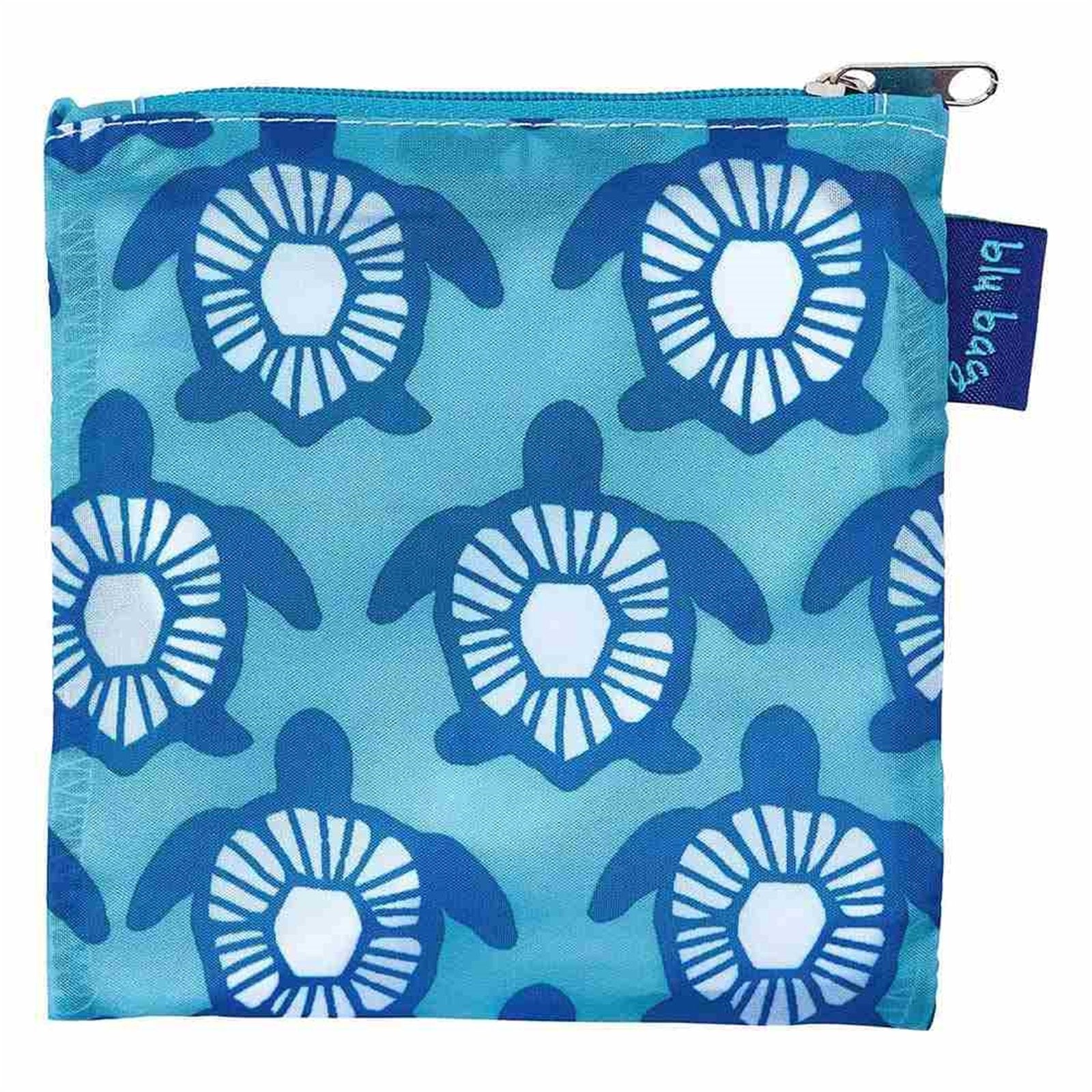 Turtles blu Reusable Shopping Bag-Machine washable Reusable Shopping Bag - rockflowerpaper